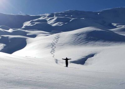 Raid à ski de randonnées – ski freeride dans les Hautes-Alpes